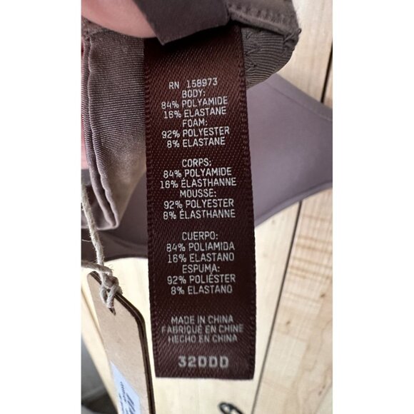 Skims Wireless Push-Up Bra size 32DDD Number Brown *READ* - Picture 4 of 7